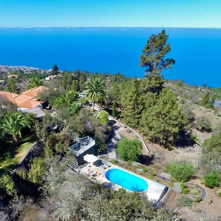 Ferienvilla Finca Tijarafe mit beheiztem Pool Exterior foto