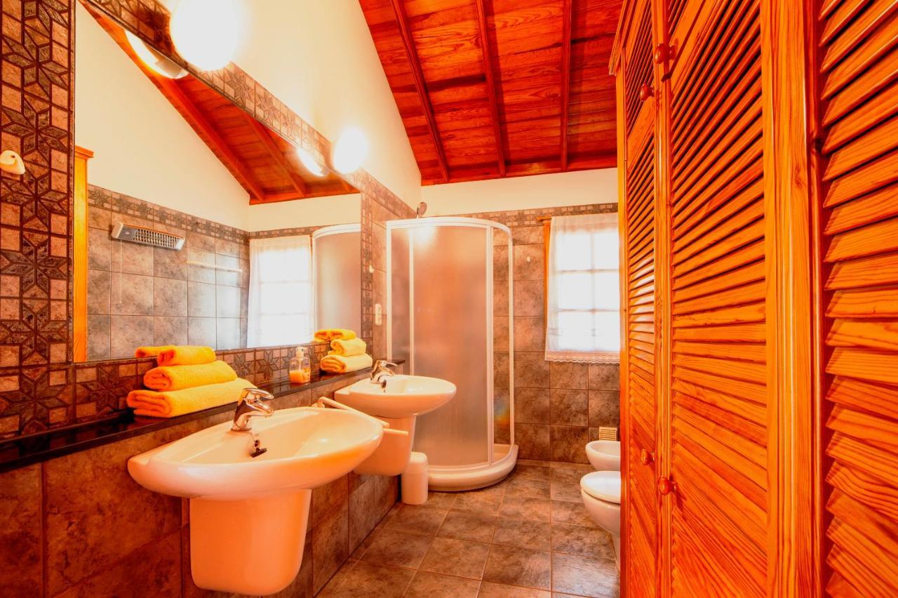 Ferienvilla Finca Tijarafe mit beheiztem Pool Exterior foto