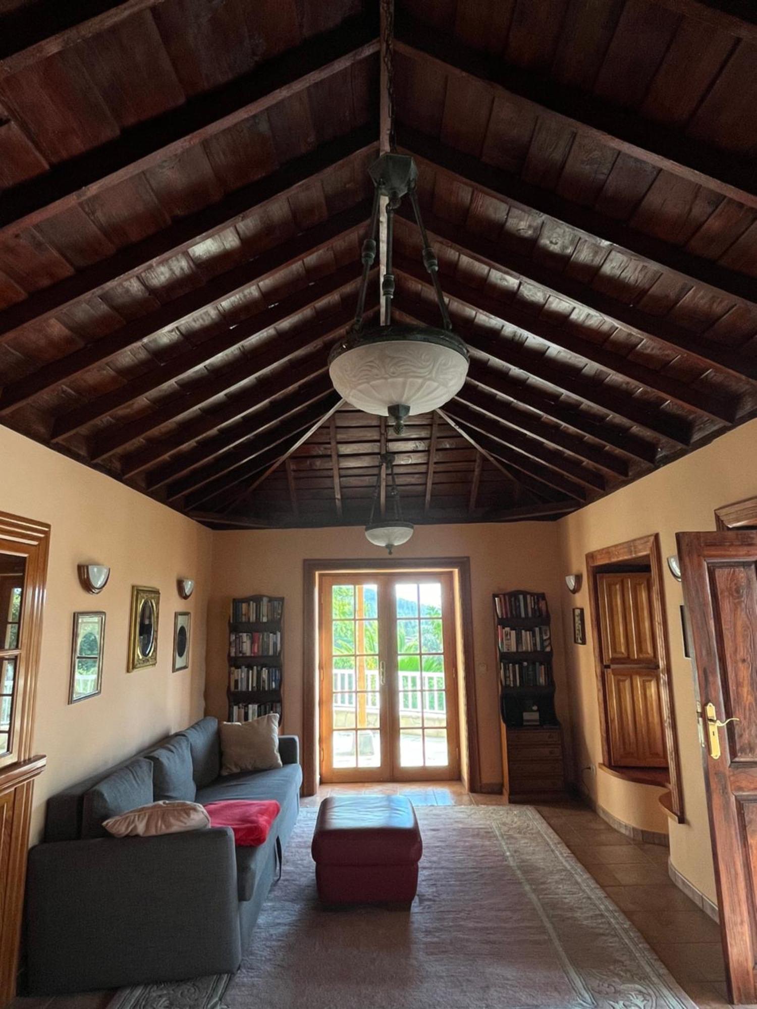 Ferienvilla Finca Tijarafe mit beheiztem Pool Exterior foto